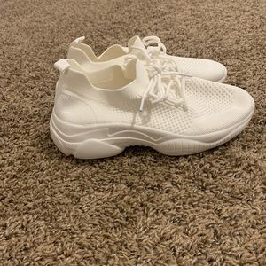 White Trendy Sneakers